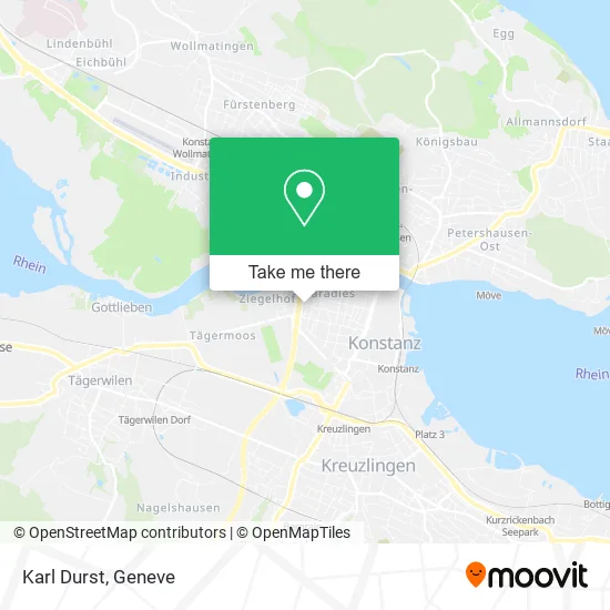 Karl Durst map