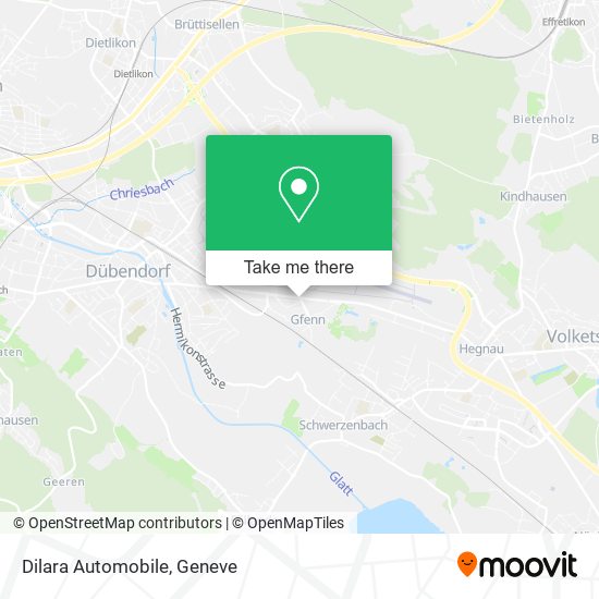Dilara Automobile map