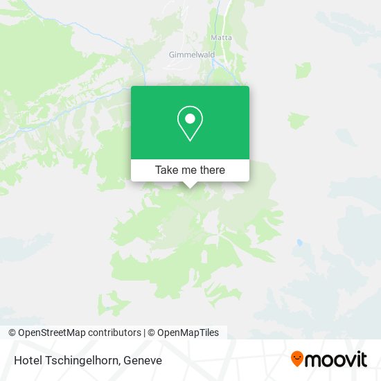 Hotel Tschingelhorn map