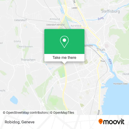 Robidog map