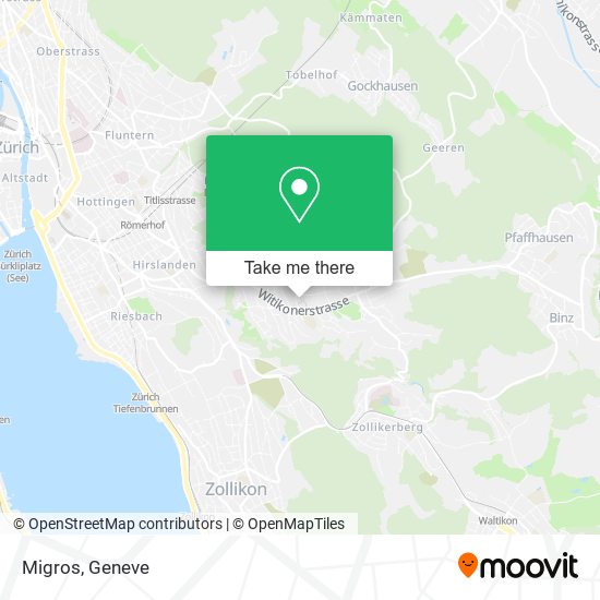 Migros map