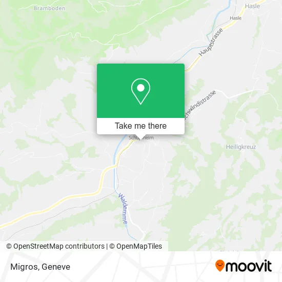 Migros map