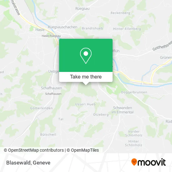 Blasewald map
