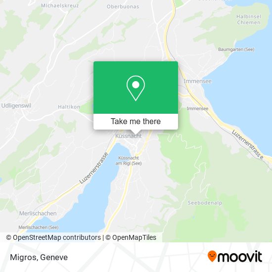 Migros map