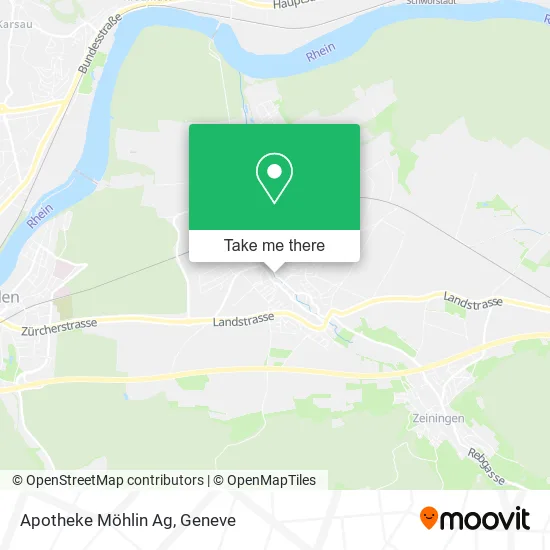 Apotheke Möhlin Ag map