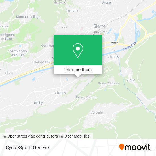 Cyclo-Sport map