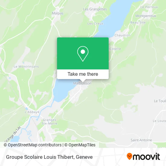 Groupe Scolaire Louis Thibert map