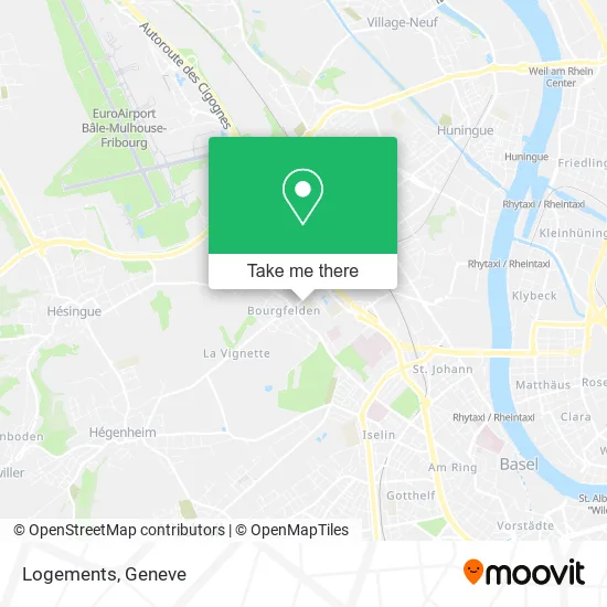 Logements map