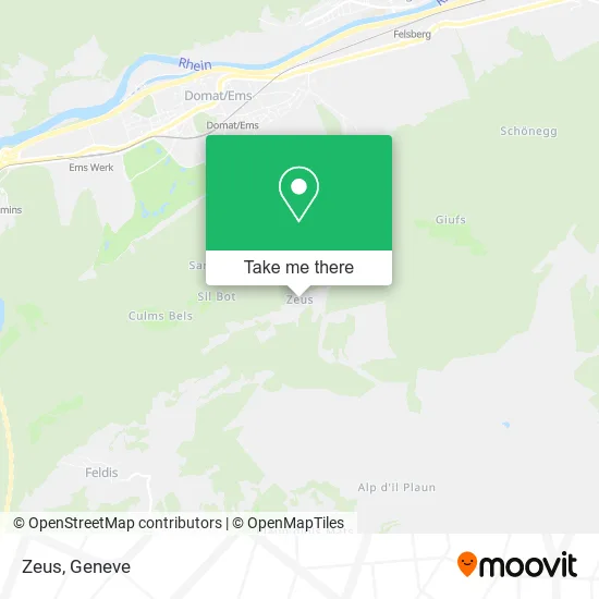 Zeus map