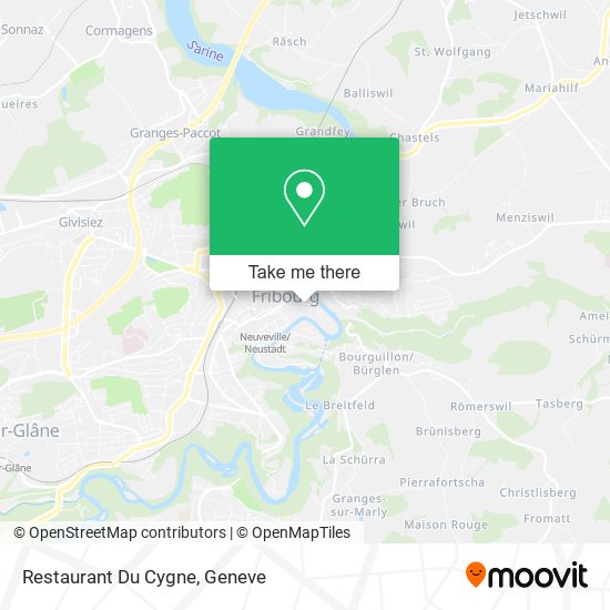 Restaurant Du Cygne map
