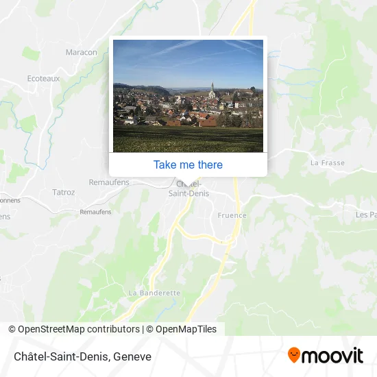 Châtel-Saint-Denis map