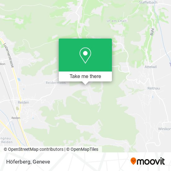 Höferberg map