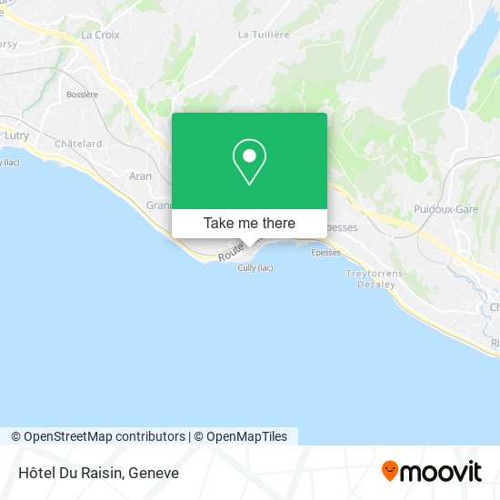 Hôtel Du Raisin map