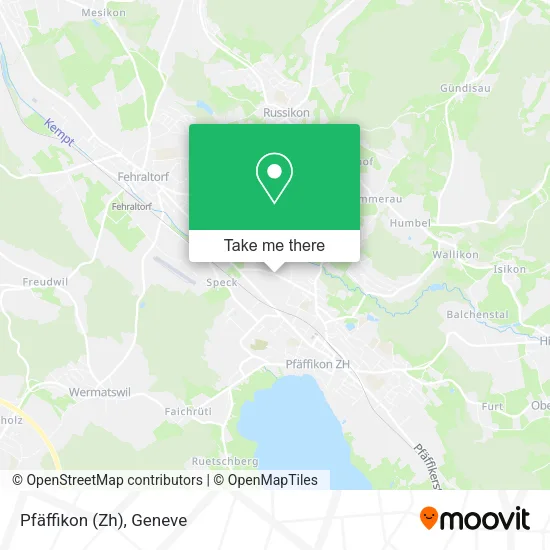 Pfäffikon (Zh) map