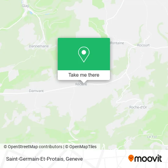 Saint-Germain-Et-Protais map