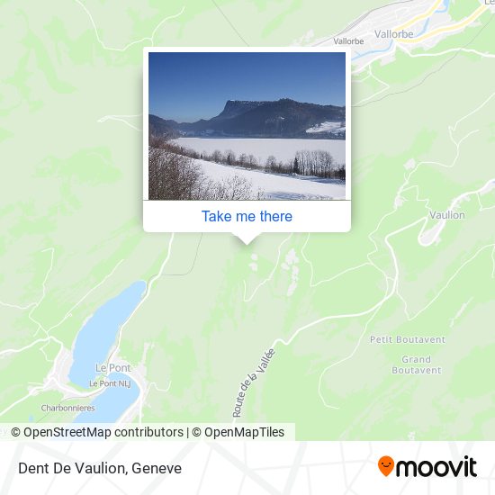 Dent De Vaulion plan