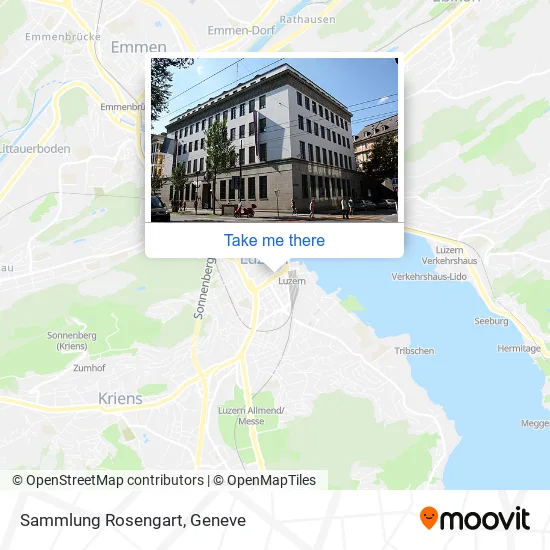 Sammlung Rosengart map