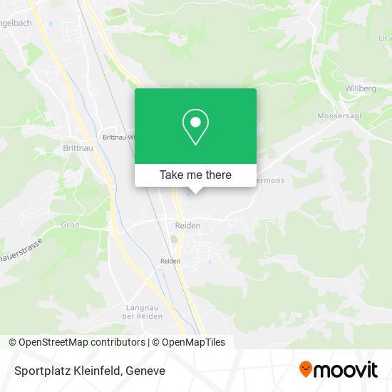 Sportplatz Kleinfeld map