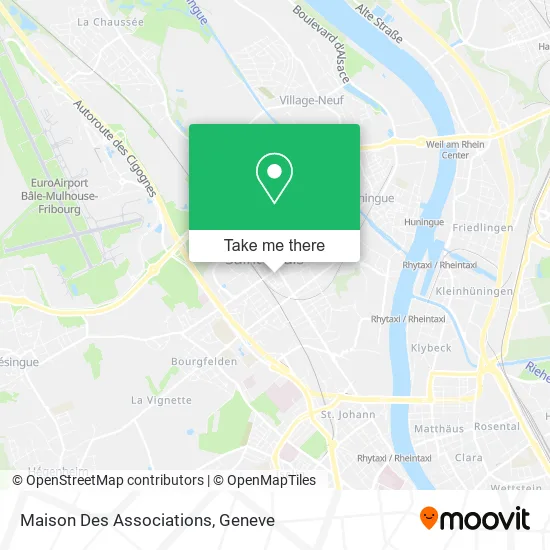 Maison Des Associations map
