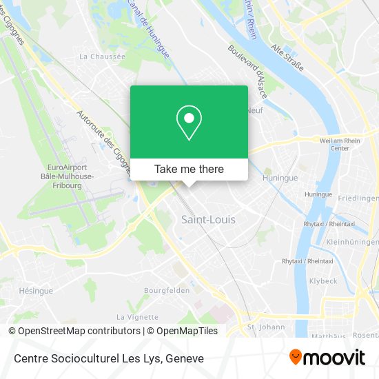 Centre Socioculturel Les Lys map