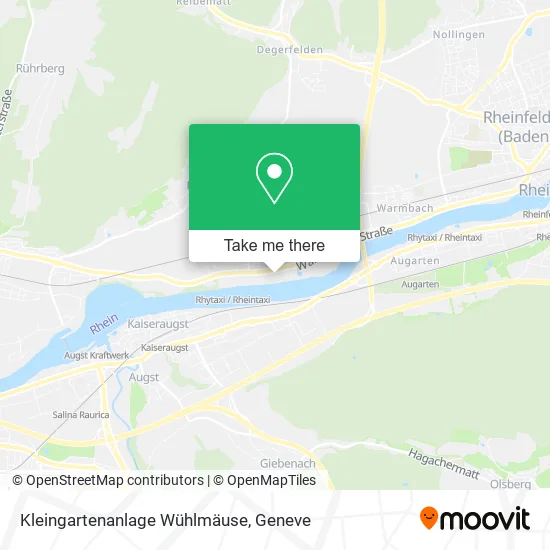 Kleingartenanlage Wühlmäuse map