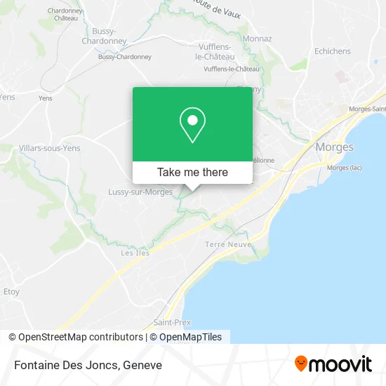 Fontaine Des Joncs map