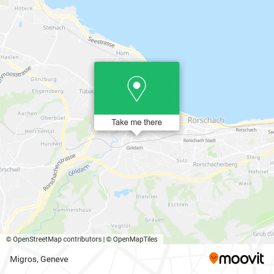 Migros map