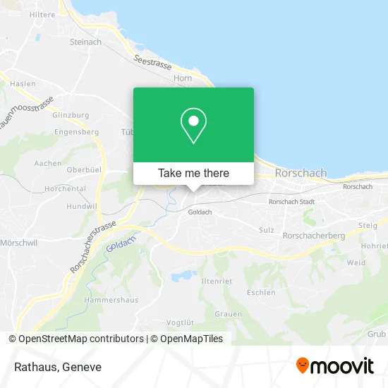 Rathaus map