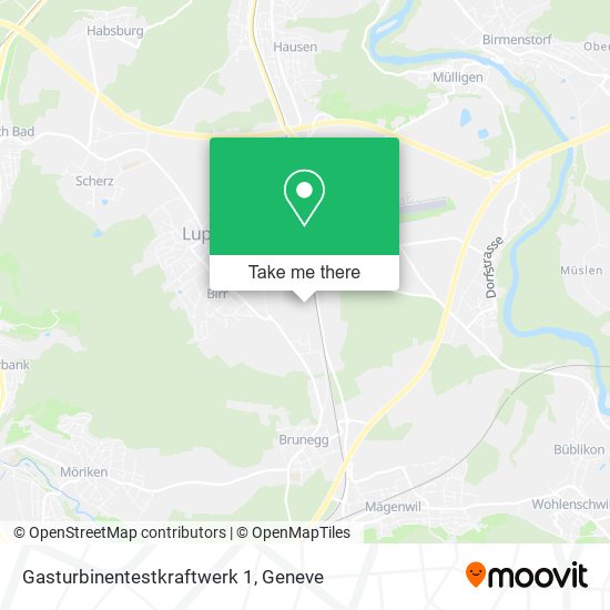 Gasturbinentestkraftwerk 1 map