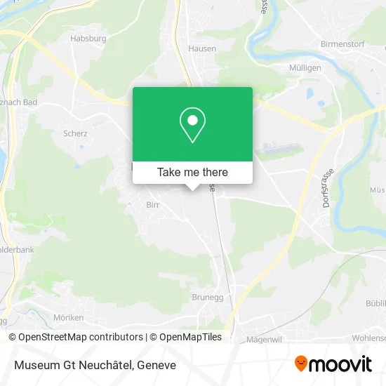 Museum Gt Neuchâtel map