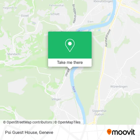 Psi Guest House map