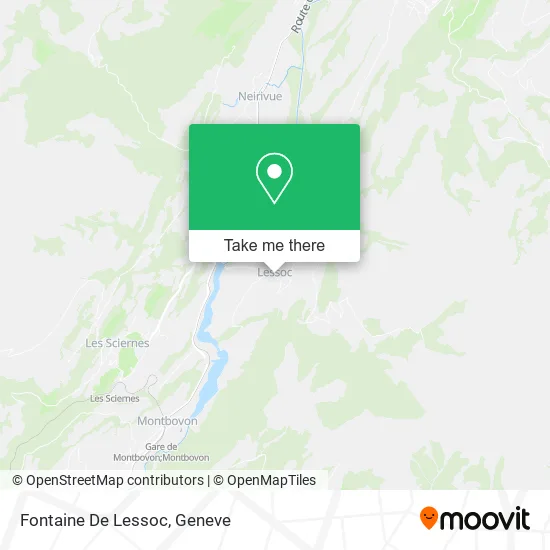 Fontaine De Lessoc map