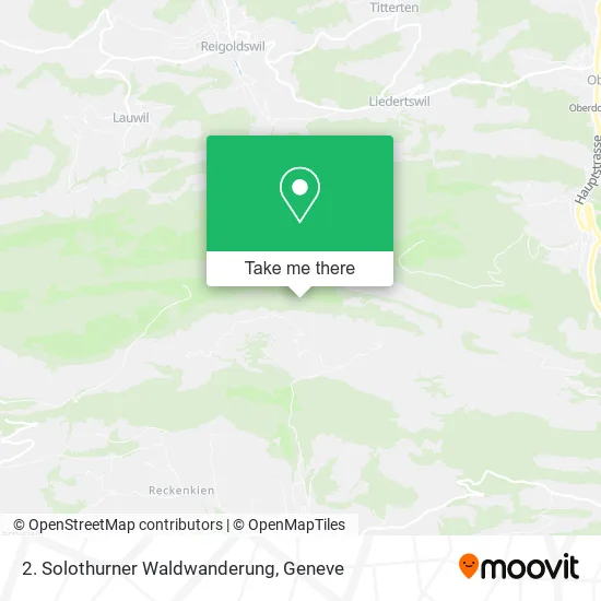 2. Solothurner Waldwanderung map