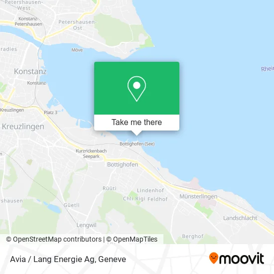 Avia / Lang Energie Ag map