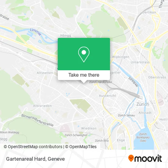 Gartenareal Hard map