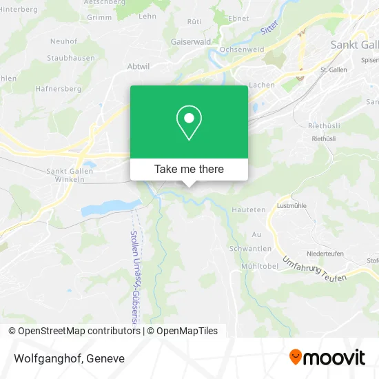 Wolfganghof map