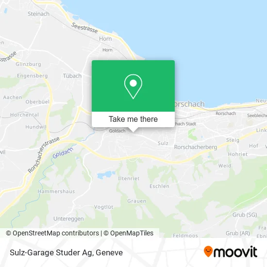 Sulz-Garage Studer Ag map