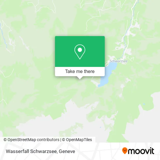 Wasserfall Schwarzsee map