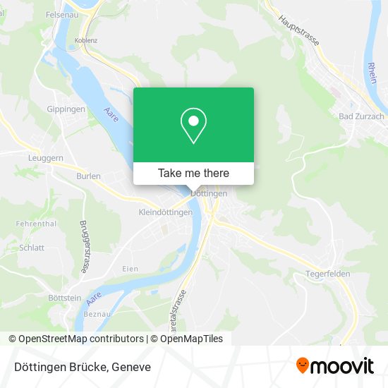 Döttingen Brücke map