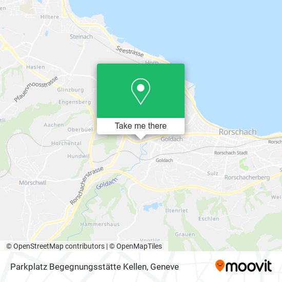 Parkplatz Begegnungsstätte Kellen map