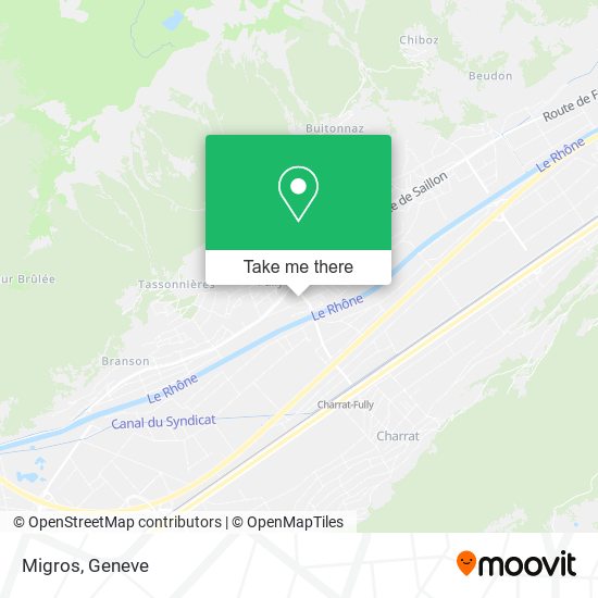 Migros map