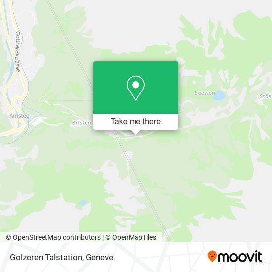 Golzeren Talstation map