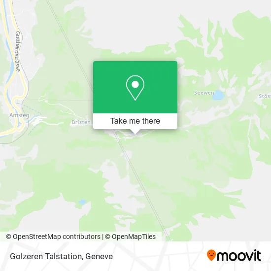 Golzeren Talstation map