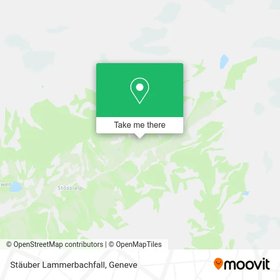 Stäuber Lammerbachfall map