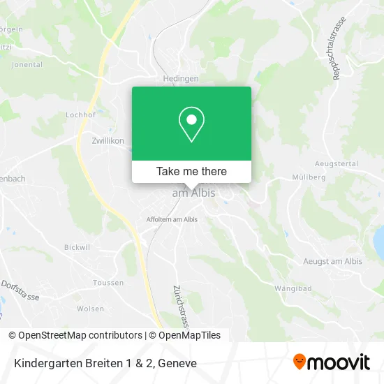 Kindergarten Breiten 1 & 2 map