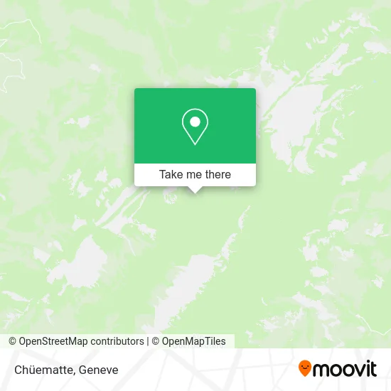 Chüematte map