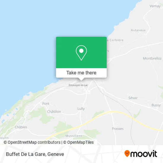 Buffet De La Gare map