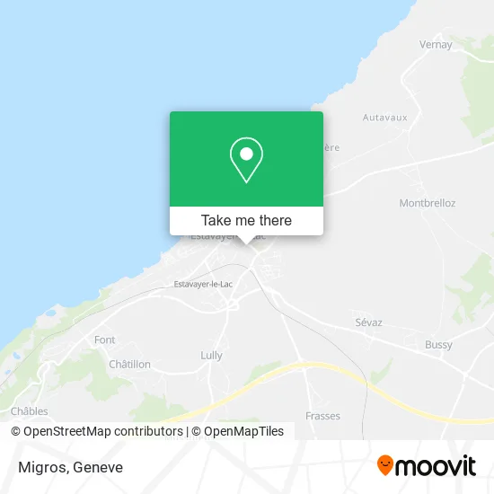 Migros map
