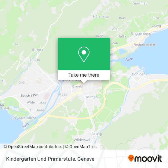 Kindergarten Und Primarstufe map