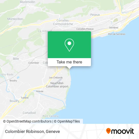 Colombier Robinson map